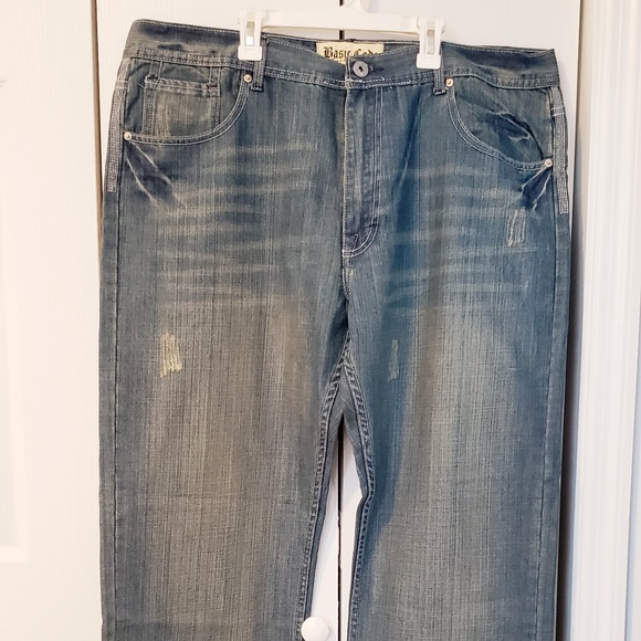Mens Basic Code Jeans - Picture 1 of 7